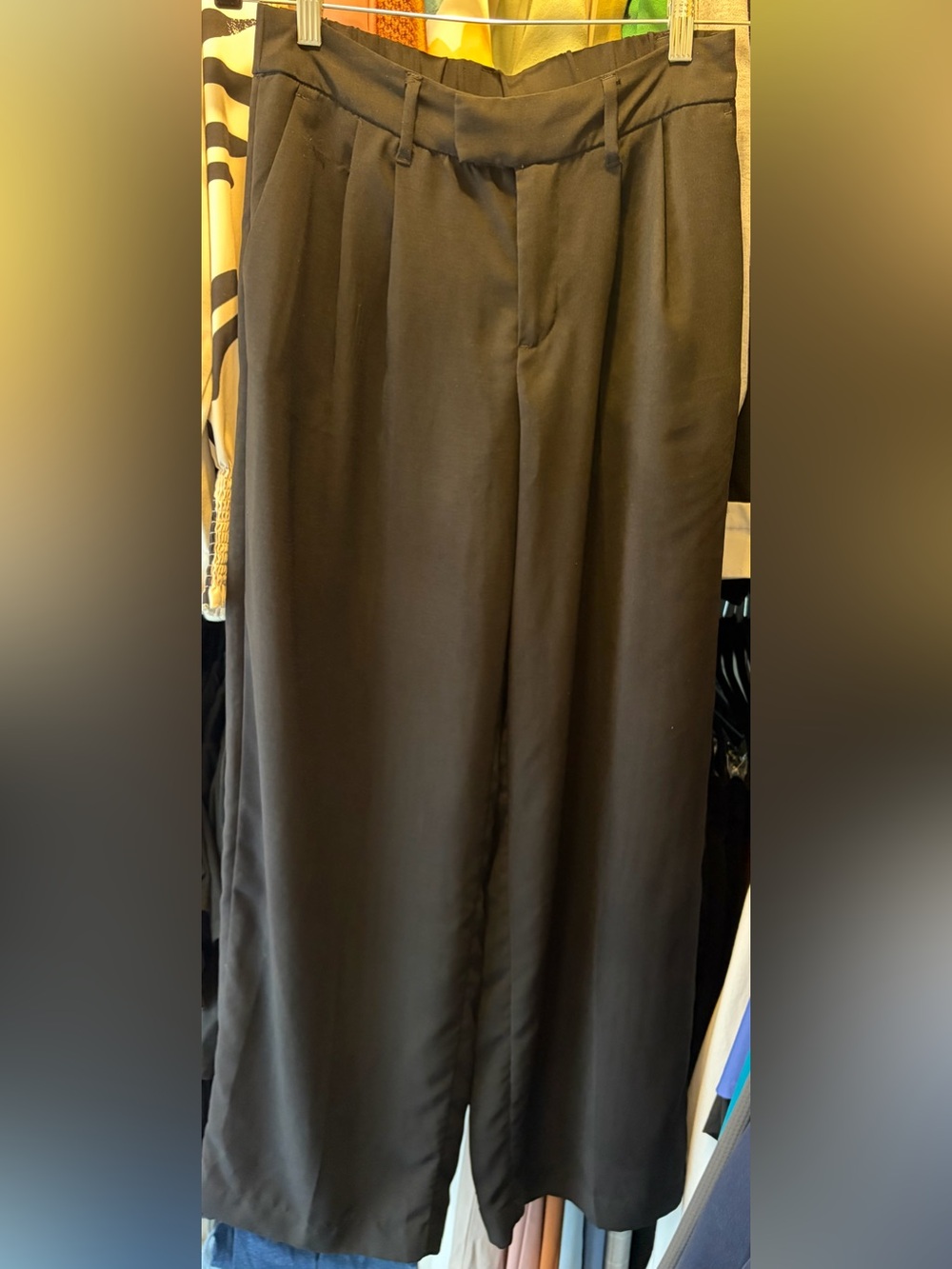 a new day Black Wide-Leg Dress Pants